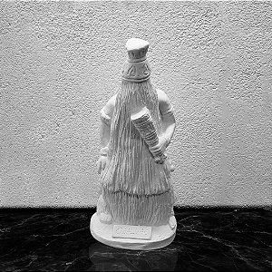 Imagem Orixá Obaluae 23cm Gesso Cru