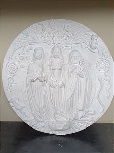 Mandala Deusa Triplice Diametro 35cm