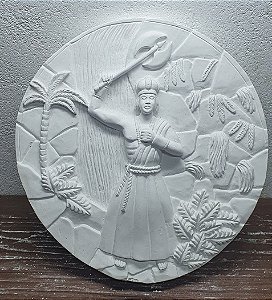 Mandala Orixá Xango Diametro 35cm