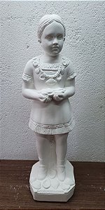 Imagem Ere Mariazinha da Praia 30cm Gesso Cru