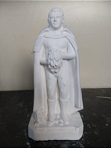 Imagem Exu Pinga Fogo 23cm Gesso Cru