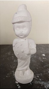Imagem Orixá Ogum Baby 12cm Gesso Cru