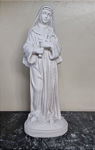 Imagem Santa Rita 30cm Gesso Cru