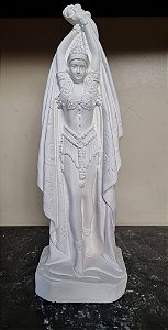 Imagem Cigana Do Oriente 30cm Gesso Cru
