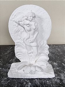 Imagem Deusa Lilith 15cm Gesso Cru