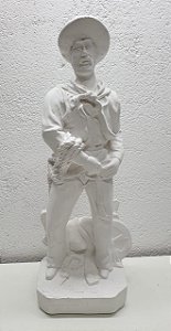 Imagem Boiadeiro 35cm Gesso Cru