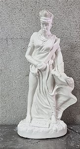 Imagem Orixá Iansa Modelo 01 25cm Gesso Cru