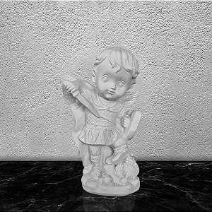 Imagem São Miguel Baby 15cm Gesso Cru