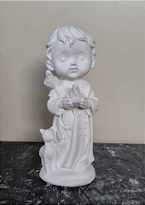 Imagem São Francisco Baby 19cm Gesso Cru