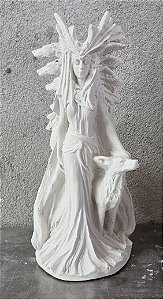 Imagem Hecate 23cm Gesso Cru