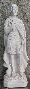 Imagem Santo Expedito 30cm Gesso Cru