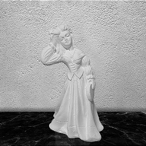 Imagem Cigana 11cm Gesso Cru