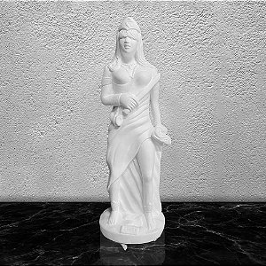 Imagem Orixá Iansã 40cm Gesso Cru