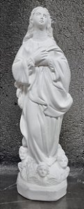 Imagem Nossa Senhora Conceicao 20cm Gesso Cru