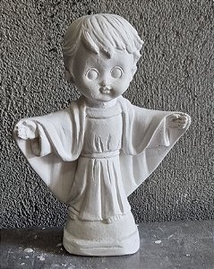 Imagem Oxala Baby 14cm Gesso Cru