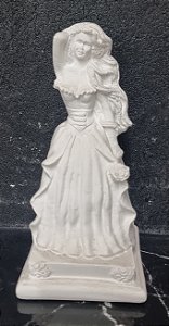 Imagem Pombagira 23cm Modelo 2 Gesso Cru