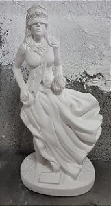 Imagem Orixá Iansa 28cm Gesso Cru