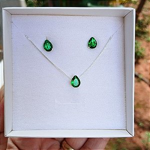 Conjunto Gota dos Sentimentos – Colar e Brincos