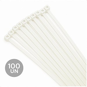 Abraçadeira Full 4,7 x 280 mm Branca - 200 Unidades