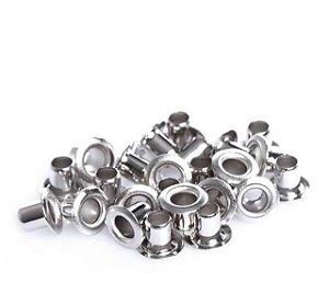 Ilhós Zero Ferro Zincado (Sem Arruela)