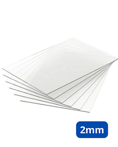 Chapa de PS Cristal 2000 x 1000 - 2mm