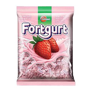 Bala Fortgurt de Iogurte de Morango - Toffano