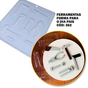 Forma Ferramentas p/ Dia dos Pais  68g Simples Cód 362 BWB