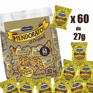 Mendorato Amendoim Japonês Pacote c 60 und. 27g Total 1,62Kg
