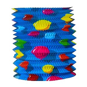 Lanterna Colorida para Enfeitar Festa Junina/ Julina 26cm