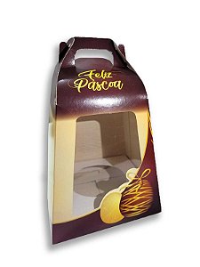 Caixa Ovo de Páscoa 250g Alça Vertical Cód 503/121 KAIXOTE