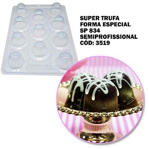 Forma Super Trufa Especial c Silicone 58g c11 Cód 3519 BWB