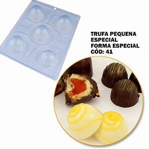 Forma Trufa Pequena Especial - com Silicone 45g Cód 41 - BWB