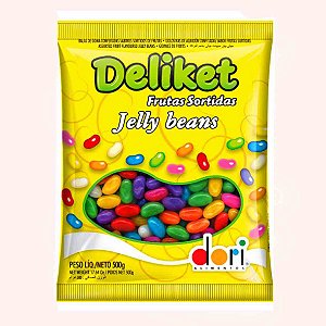 Bala Deliket Jelly Beans Frutas Sortidas 500g - Dori