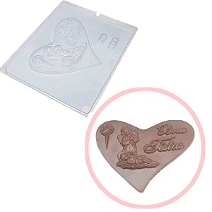 Forma Simples Placa de Boas Festas Cód 182 -BWB