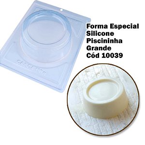 Forma Espec c Silicone Piscininha Grande Cód 10039 -BWB
