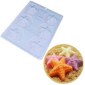 Forma Especial c/ Silicone Estrela do Mar Cód 9647 -BWB