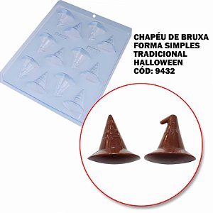 Forma Simples Chapéu de Bruxa Cód 9432 -BWB