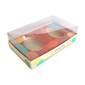 Caixa 2 Ovos de Colher 150g "Feliz Páscoa" – JR
