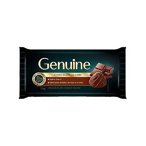 Chocolate Ao Leite Barra 1kg - Genuine