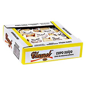 Doce Copo Suíço sabor Coco c/ 50 un - Clamel
