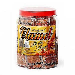 Doce de Amendoim Pé de Moça c/ 20 un X 55g Pote - Clamel