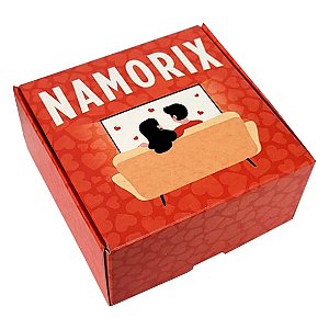 Caixa Practice "Namorix" p/ 4 Doces c/ 10 un. C4343 - Ideia