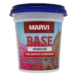 Base para Sorvete e Sobremesas sabor Maracujá - Marvi