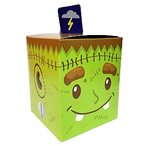 Caixa Frankenstein p/ Doces Halloween C3806 c/10 Un - Ideia