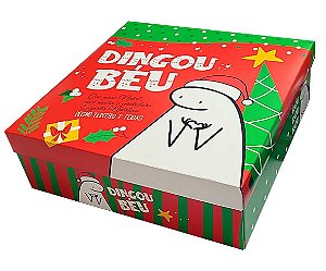 Caixa Flork Natal "Dingou Béu" Ref: NT122 - JR