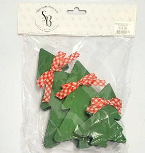 Decoração de Madeira Kit Pineiro c/ 3 Un DM001 - SB Aces(12)