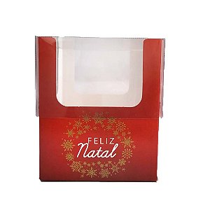 Caixa de Natal Vermelha p Mini Panetone C3855 – Ideia (12)