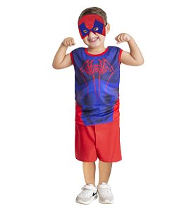 Fantasia Caranguejo Infantil Tam.G - Fantasia Super