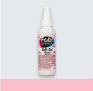 Corante Alimentício Soft Gel Rosa Seco 25g - Fab!