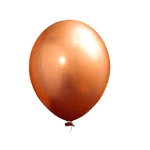 Balão Bexiga Platino Bronze Nº5 c/ 25 Un - Pic Pic